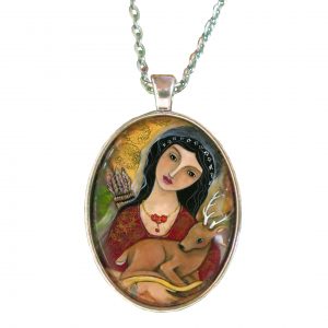 Sacred Mothers and Goddesses Pendant Jewelry Necklace