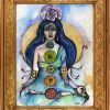 Throat Chakra Healing art, Visuddha art, Blue Chakra