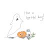 Boo-Tiful Day Halloween Greeting Card
