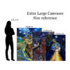 Extra-large canvas size reference