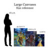 Large canvas size reference