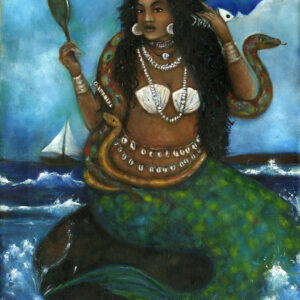 Mama Wata. Reproduction on Canvas