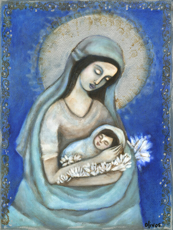 Mother Mary in Blue Mother Mary in Blue