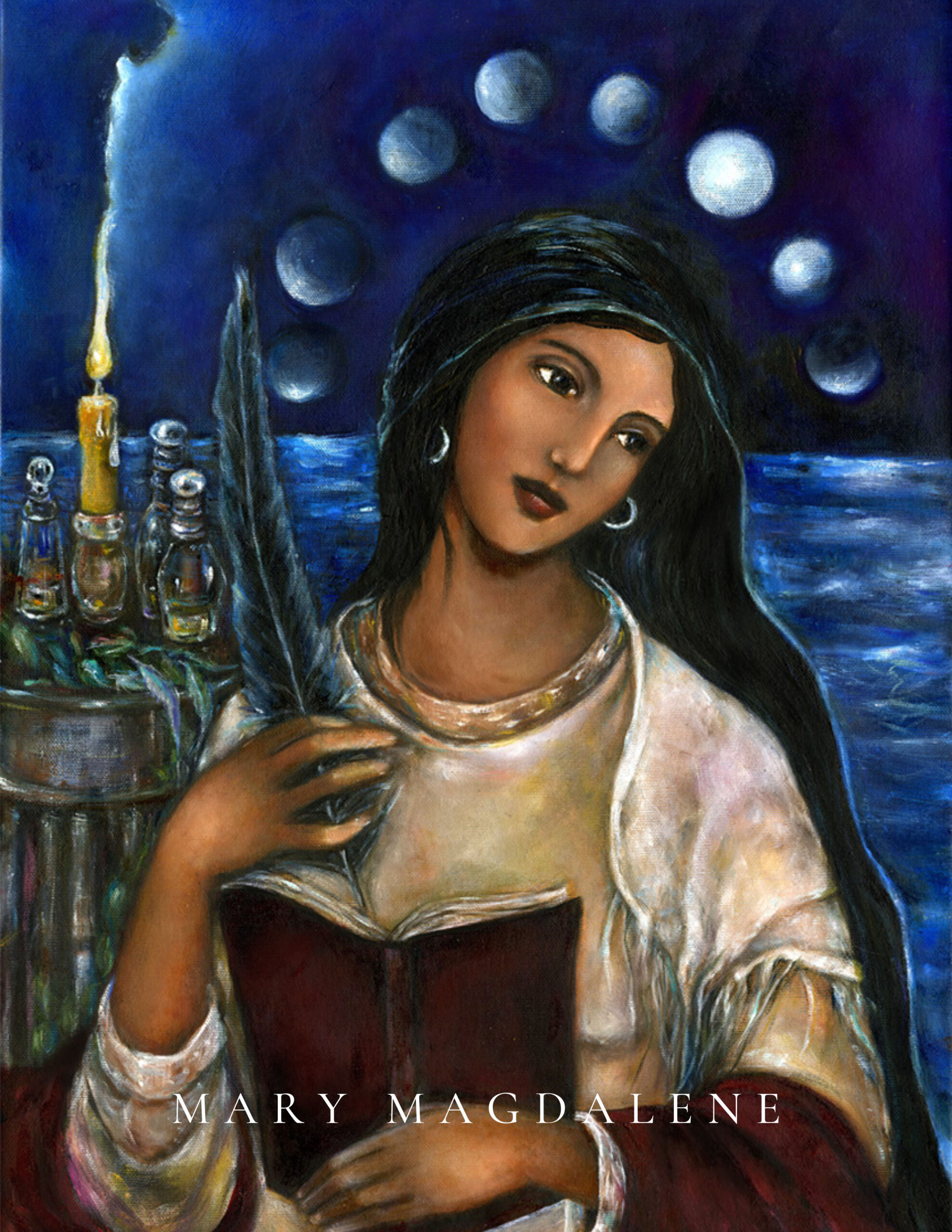 Mary Magdalene Lined Notebook