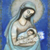 Mother Mary and baby Jesus lined Notebook Mother Mary and baby Jesus lined Notebook