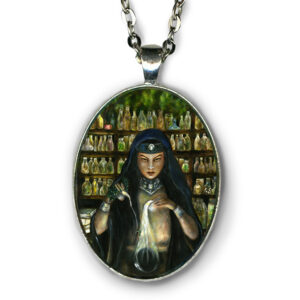 Circe, Mistress Of Magical Arts . Pendant Necklace
