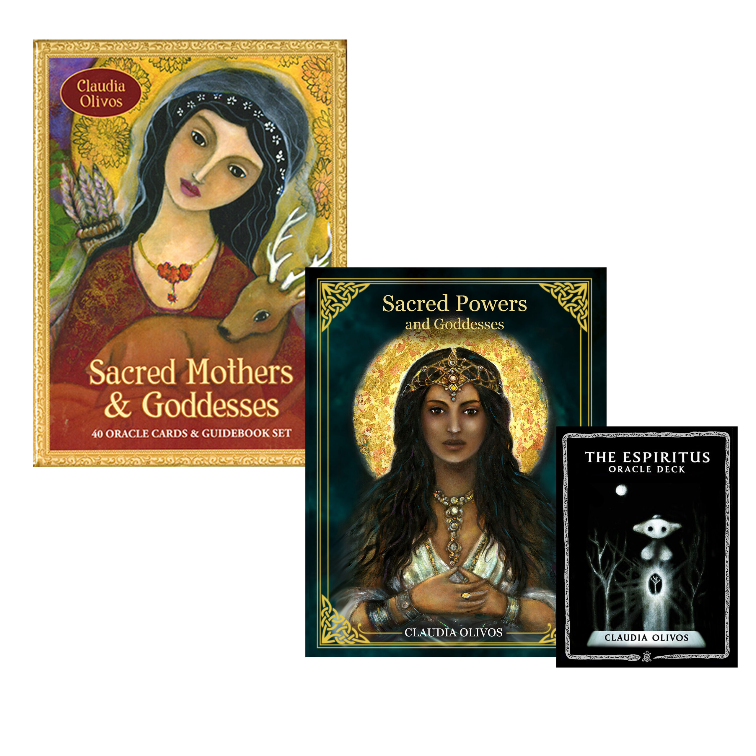 Sacred Mothers & Sacred Powers Plus The Espiritus Oracle Deck