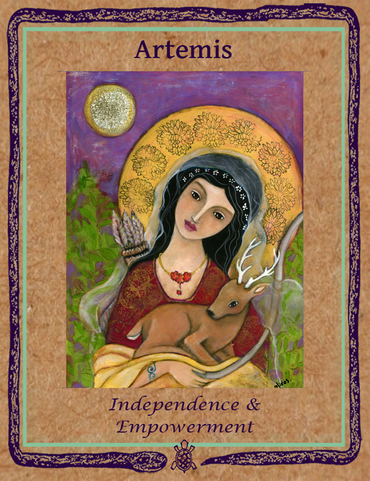 Artemis Gift Box Card