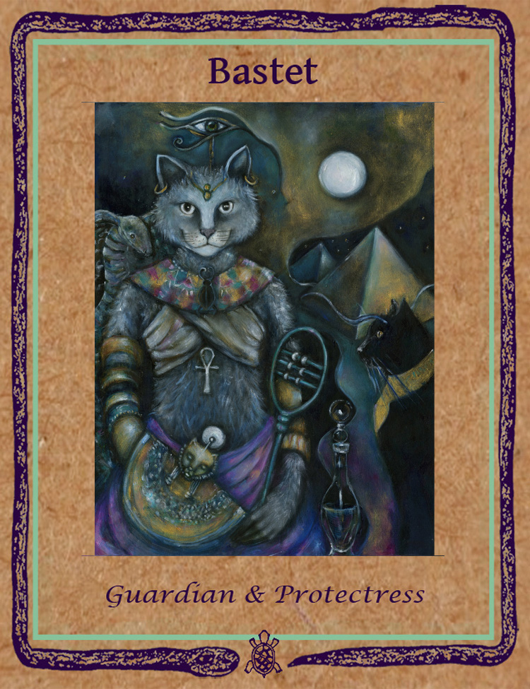 Bastet Gift Box Card