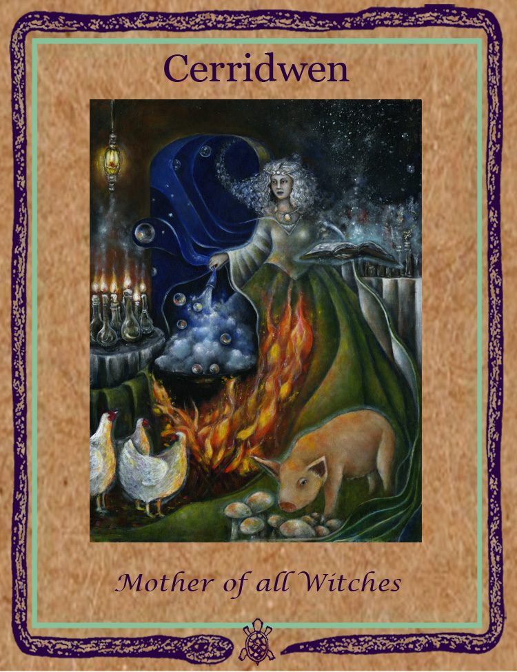 Cerridwen Gift Box Card