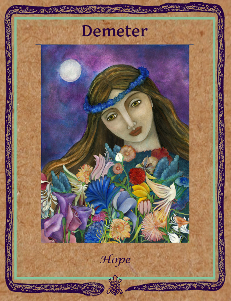 Demeter Gift Box Card