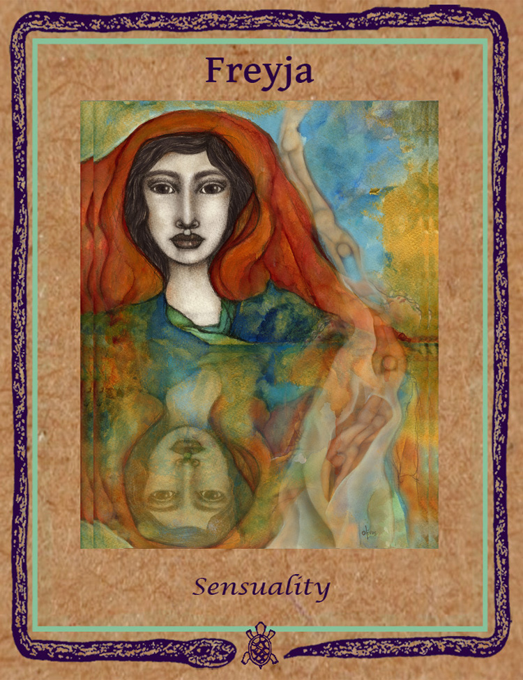 Freyja Gift Box Card