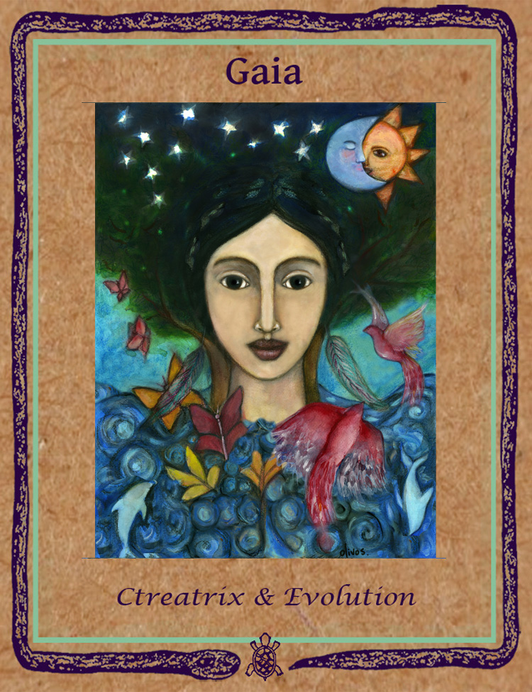 Gaia Small Backing card