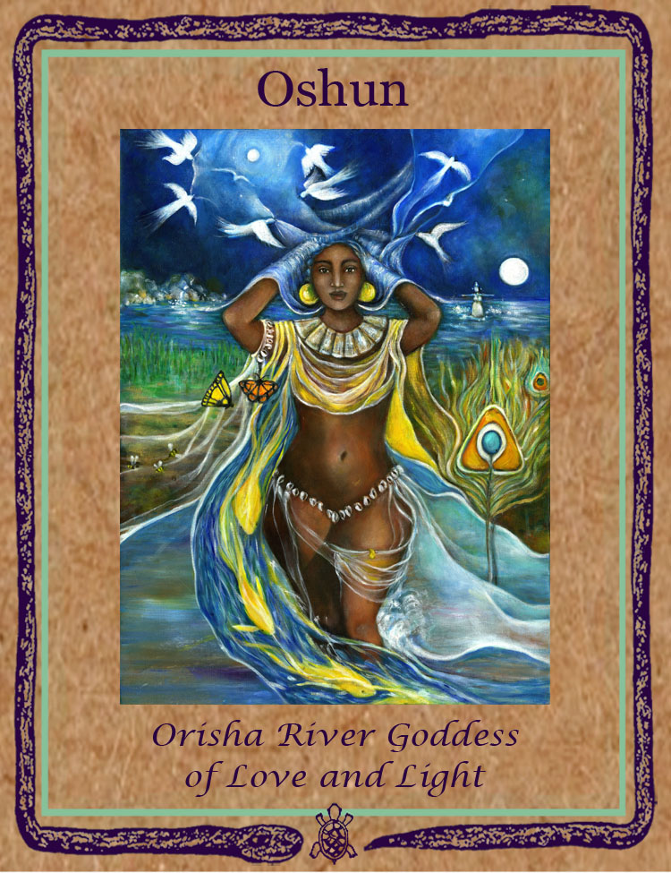 Oshun Gift Box Card